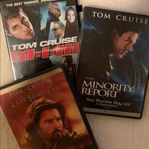 🦋Set of 3 DVD’s :  Tom Cruise set